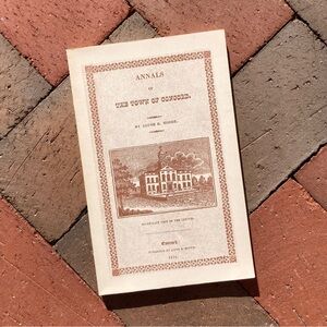 Annals of The Town of Concord NH New Hampshire Pennacook Merrimack New England